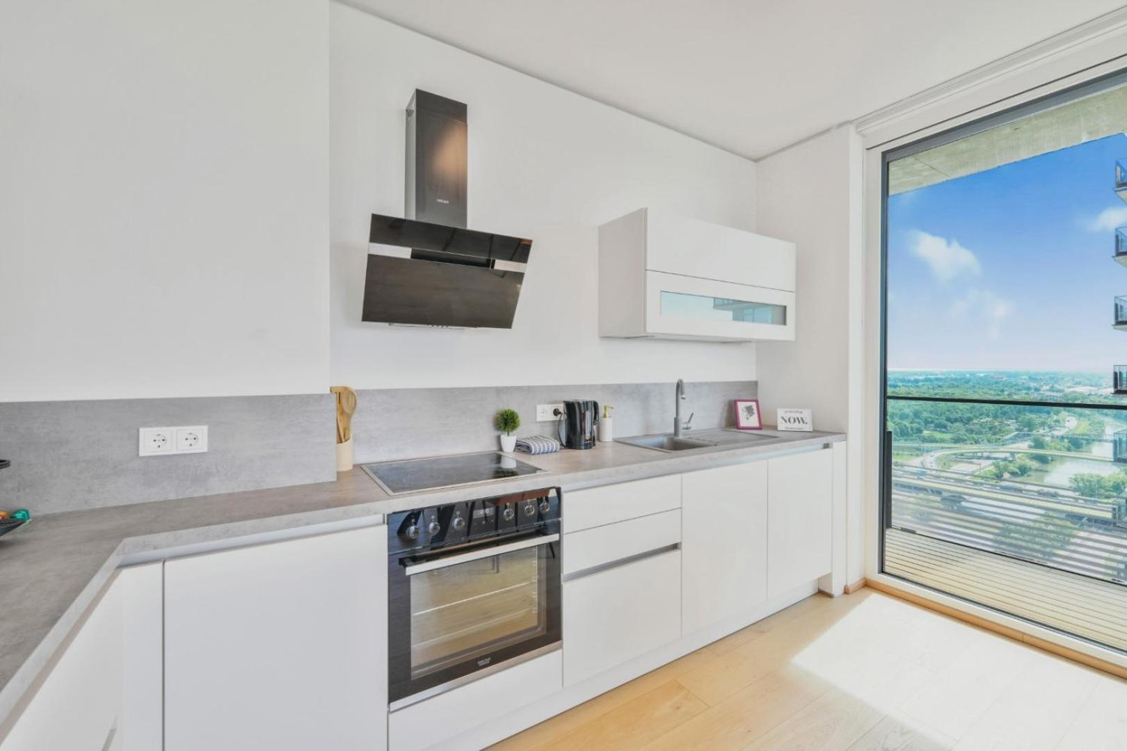 Luxury Penthouse I Rooftop Pool I Self Check-In Wien Eksteriør bilde