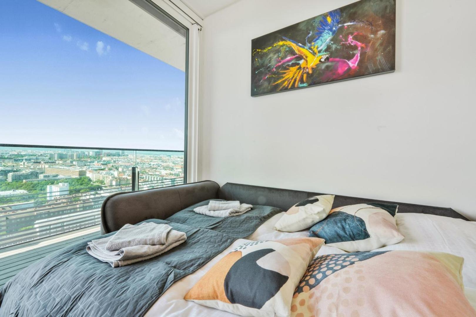 Luxury Penthouse I Rooftop Pool I Self Check-In Wien Eksteriør bilde