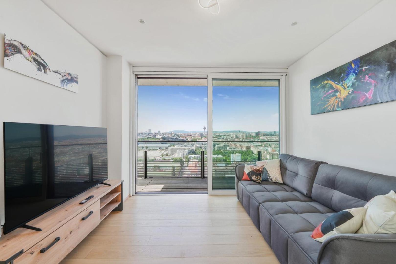 Luxury Penthouse I Rooftop Pool I Self Check-In Wien Eksteriør bilde